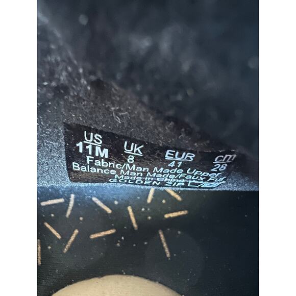 BZees Golden Zip Faux Fur Black/Brown Leopard Print Bootie Comfort Shoes Sz 11M - Picture 10 of 11